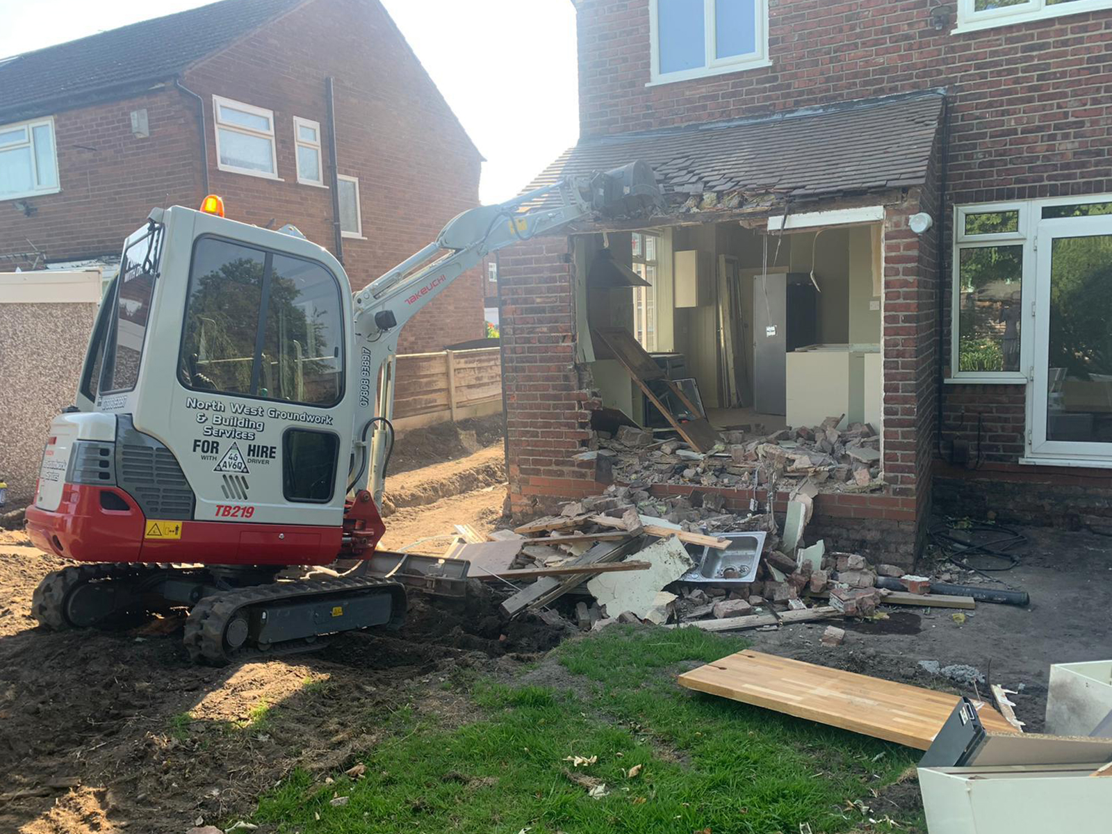 Mini Digger Hire with Driver in Wigan Affordable & Professional Service